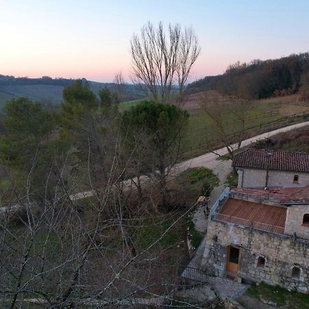 Grand Gite Les Cabanes De Fallot Pour 19 Personnes - Piscine Naturelle L'isle-Bouzon Esterno foto
