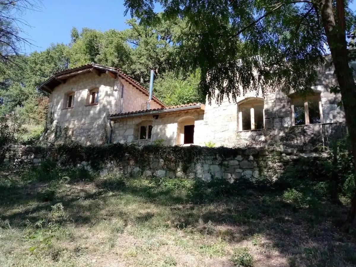 Grand Gite Les Cabanes De Fallot Pour 19 Personnes - Piscine Naturelle L'isle-Bouzon Esterno foto
